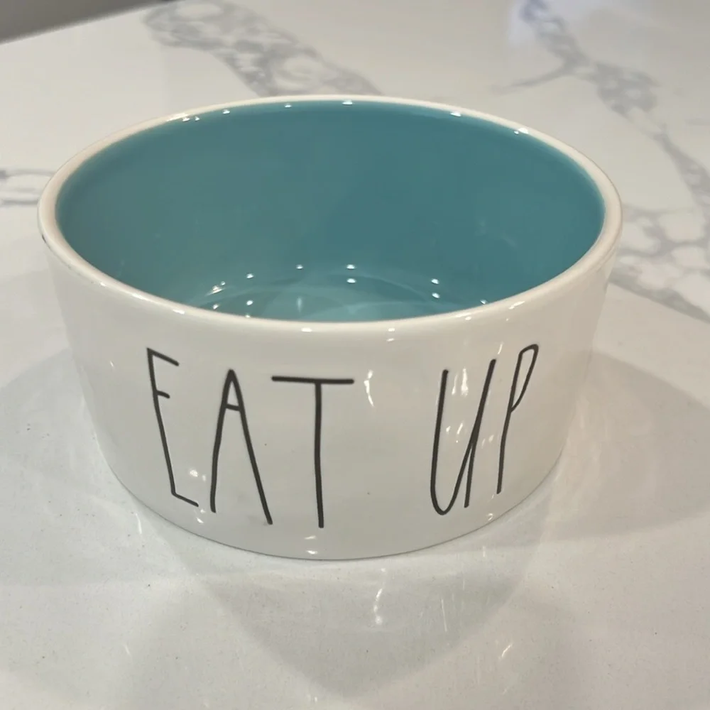 🐾Cute. Rae Dunn EAT. UP. 🐾🐾Bowl...